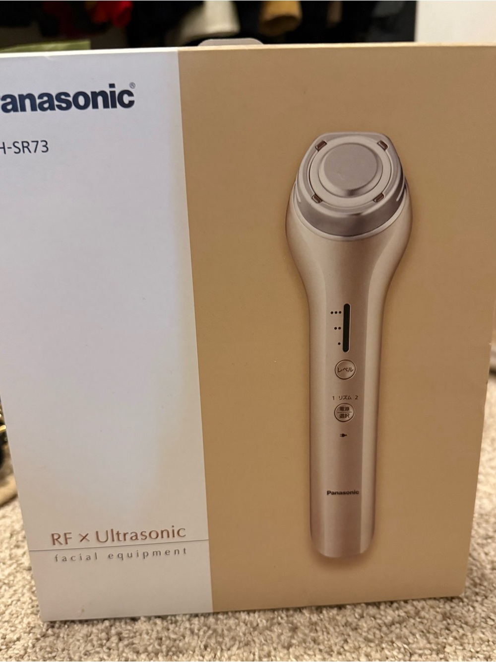 Panasonic EH-SR73 RF x Ultrasonic Facial Device Beauty Tool